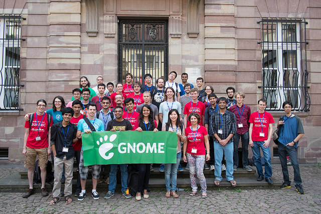 Volunteers at GUADEC 2014